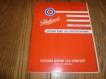 Packard Perfect Circle Piston Rings Set Specifications Folder - Vintage Used. Price: $24.96.