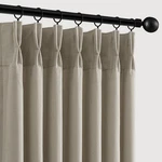 Anroduo Memory Trained Pinch Pleated Curtains 108 Inches Long Viral Linen New. Price: $99.73.