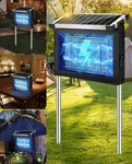 New Solar Bug Zapper Outdoor, Phatroyyee Mosquito 4500V, Waterproof Portable Fly. Price: $108.89.