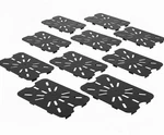 20-PACK Thunder Group PLPA7140DSBK 1/4 Size Drain Shelf Black Restaurant Rack New. Price: $48.00.
