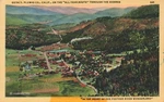 Quincy California Birds Eye View Feather River Wonderland Plumas County Postcard Used. Price: $13.00.