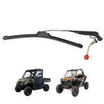 Kemimoto Utv Windshield Wiper Kit Hand Operated For Hard Coated Glass... New. Price: $34.73.