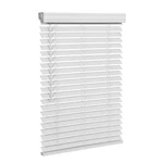 Smonter 2" Slat Faux Wood Blinds With Crown Valance- Cordless Horizontal Blin... New. Price: $79.00.