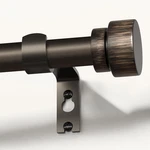 Modern Antique Brown Curtain Rods For Windows 48 To 84 Inches Adjustable Length New. Price: $35.52.