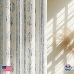 Ugoutry Boho Blackout Curtains 90" - Blue/beige Geometric Pattern Panels New. Price: $75.09.