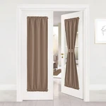 Nicetown Blackout Thermal Sliding Door Curtain Panel Cappuccino 25X72 New. Price: $14.98.