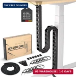 Ultimate Setup Under Desk Cable Management Vertebrae - Perfect For Sit Stand New. Price: $86.70.
