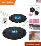 Durable Cast Iron Heat Diffuser Set - Perfect Simmer Plate For Sauces & Soups New. Price: $93.99.