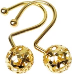 Chictie Gold Shower Curtain Rings 12 Pack Ball New. Price: $13.00.