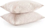 Dearfoams Bed Pillows,set Of 2 King Size,down Alternative Copper-infused New. Price: $54.94.