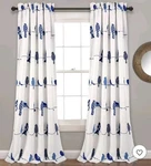 Lush Decor Rowley Birds Light Filtering Window Curtain Panels Pair 52" X 95" New. Price: $28.79.