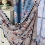Double Sided Patterned Vintage Floral Blackout Curtains For Bedroom 84 Inches... New. Price: $69.85.