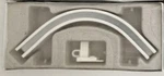 Ikea Vidga Corner Piece Single Track 4.75" Connector Rail New. Price: $6.99.