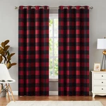 Melodieux Buffalo Check Plaid Blackout Curtains 63 Inch Length For Bedroom, Livi New. Price: $84.80.