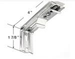 G-71 Headrail Vertical Blind Outside Mount Bracket: Graber New. Price: $12.99.