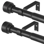 Pack Curtain Rods For Windows 28 To 48 Inch, 5/8 Decorative Ro... New. Price: $39.12.