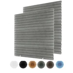 2PCS Temporary Window Blinds Cordless, Self Adhesive Pleated Paper Win... New. Price: $21.82.