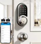 Veise RZ06C Smart Locks For Front Door, 2 Knob Handle Set, Keyless Entry Dead... New. Price: $122.49.