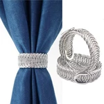 Ailejia Metal Curtain Tiebacks Holdback Drapery 1 Pair Elastic New. Price: $21.61.