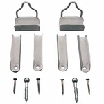 2 Sets Prime Line PL7760 Aluminum Hangers & Latches For 7/16" Window Screen New. Price: $12.99.