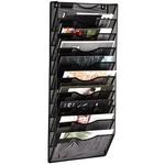 Easepres 10 Pockets Mesh Wall File Holder Organizer Office Hanging Magazine Rack New. Price: $68.99.