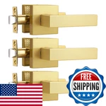 Nizado 3 Pack Gold Interior Door Handles Non-locking Passage For New. Price: $108.32.
