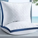 Sapphire Blue Queen Pillow Pack 2 Soft Supportive Hotel Quality Sleep Comfort New. Price: $54.09.