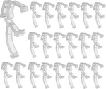 Blulu 20 Pcs Inch Clear Valance Clips Hidden Window Mini Blind For Wood New. Price: $12.72.