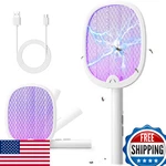 Yissvic Electric Fly Swatter Foldable Bug Zapper Racket 2-IN-1 Mosquito Killer New. Price: $30.76.