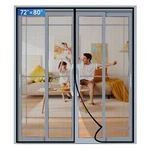Upgraded Pet Mesh Magnetic Screen Door With Stronger Fiberglass, Polyester - ... New. Price: $52.99.