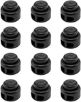 Rj-sport Heavy Duty Cord Locks Double Hole Drawstring Stopper 01 Black. Price: $14.69.