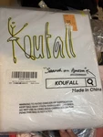 Koufall White Curtains 52X94 For Bedroom Panels Set Linen Blackout New. Price: $45.00.