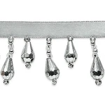 Trims By The Yard Joanne Beaded Teardrop Fringe Trim, Decorative For F... New. Price: $41.58.