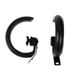 Rings For Decorative Traverse Rod (set Of 10) - Black New. Price: $53.99.
