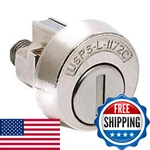Compx National Mailbox 4C Style Clockwise Brushed Nickel Key New. Price: $31.41.