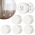 12 Pack Shower Curtain Weights, Rubber Covered Magnetic Show... New. Price: $23.84.