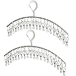 Pack Stainless Steel Laundry Drying Rack Windproof Clothes Hangers With 20 Cli New. Price: $24.73.