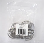 Ivilon Curtain Rings Satin Nickel 2" Dia 52MM 14 Pack R002-009SATNIC-2 New. Price: $5.02.