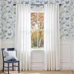 Lazzzy White Light Filtering Velvet Curtains 84 Inch Length For Living Room B... New. Price: $37.09.