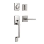 Neutype Front Door Handle Set Entrance Lock Satin Nickel Heavy Duty New. Price: $80.67.