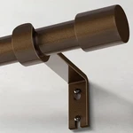 Curtain Rods For Windows 28 To 48, 1 Inch Bronze Adjustable, Heav... New. Price: $32.86.