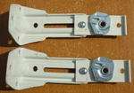 (2) Kirsch 4-1/4" Adjustable Superfine Traverse Rod Center Support Bracket Used. Price: $8.85.