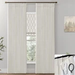 Shineland 105 Curtains Long,blackout Pinch Pleated Adjustable Hooks Desi... New. Price: $108.39.