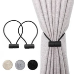 Xderlin 2 Pack Window Magnetic Curtain Tiebacks Holdbacks Vs Upgraded Black New. Price: $19.99.