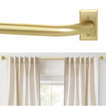 Zyrw Gold Curtain Rod, Room Darkening Rods For Windows 28 To 48 INCHES(2.3-4F... New. Price: $23.32.
