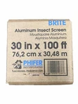 Phifer Brite Aluminum Insect Screening 30 X100 Box New. Price: $60.00.