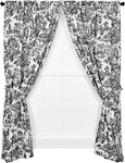 Ellis Curtain Victoria Park Toile 68"W X 84"L (pack Of 1), Black New. Price: $80.99.
