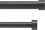 Cappa Double Curtain Rod, Includes 2 Matching Finials, Brackets & Hardware, 66 New. Price: $72.99.