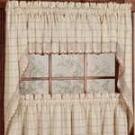 Sweet Home Collection Kitchen Window Tier, Swag, Or Valance Curtain Treatment New. Price: $52.58.