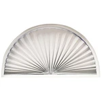 Redi Shade No Tools Original Arch Light Blocking Pleated 72"W X 36"H, White New. Price: $42.29.